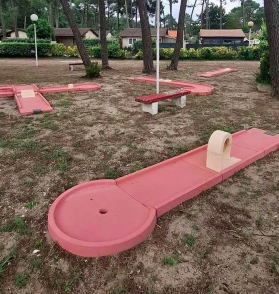 Mini-golf du parc résidentiel